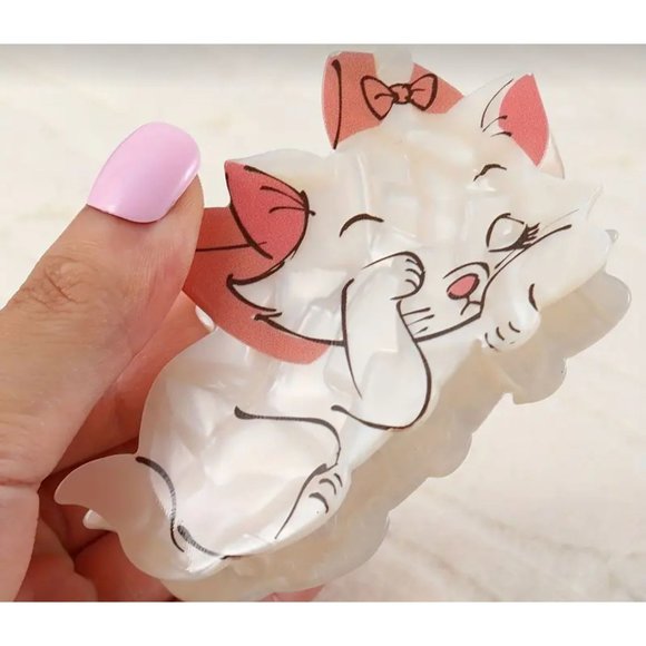 New!Disney Marie from the Aristocats Hair Clip Hairpin, Claw Clip Accessories - Picture 2 of 5